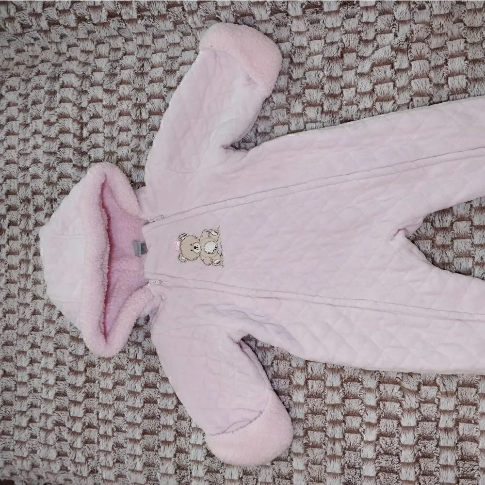 Little Me Baby Bunting 6 - 9 Months Pink